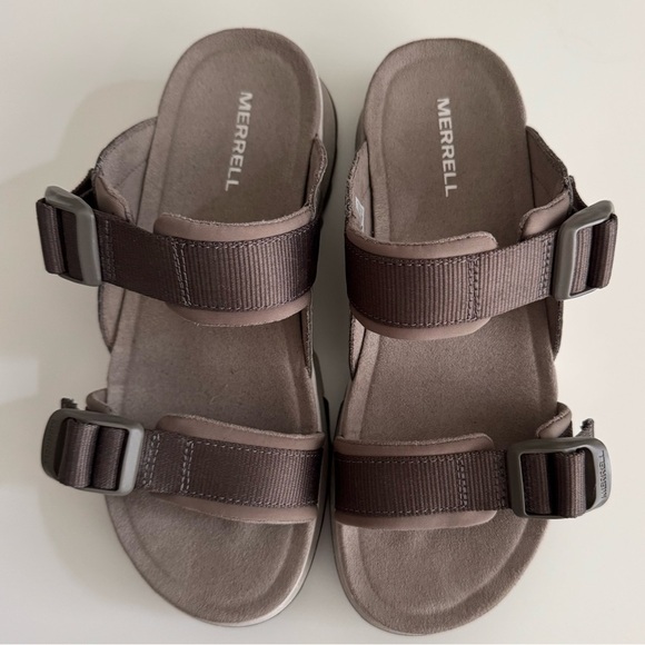 Merrell Alpine Cush Slide Sandals in Brindle Women’s size 6 - Picture 6 of 12